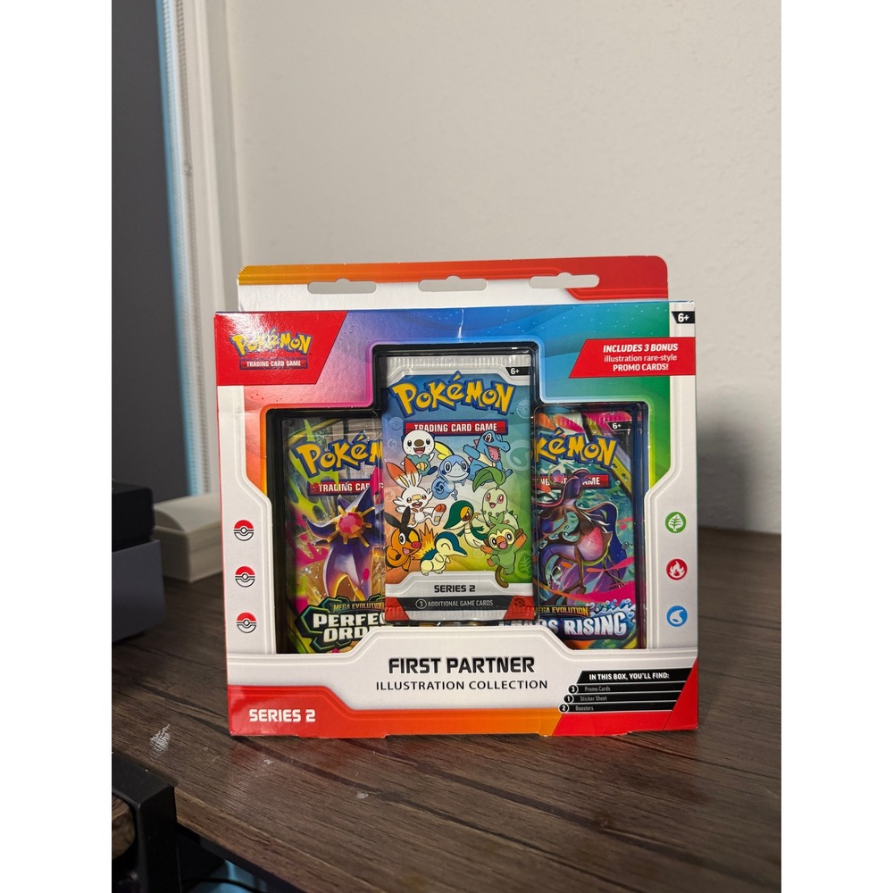 Pokemon TCG First Partner Illustration Collection Series 2 Sealed Box Set